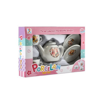 Čajová sada riadu porcelán v krabičke 18x11,5x3,5cm