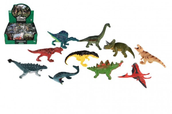 Zvieratko dinosaurus plast 7-9cm mix druhov v sáčku