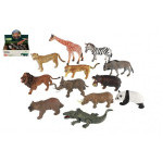 Zvieratká safari ZOO plast 13-18cm mix druhov