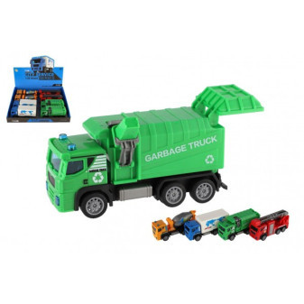 Auto nákladný plast 15cm na spätné natiahnutie 4 druhy
