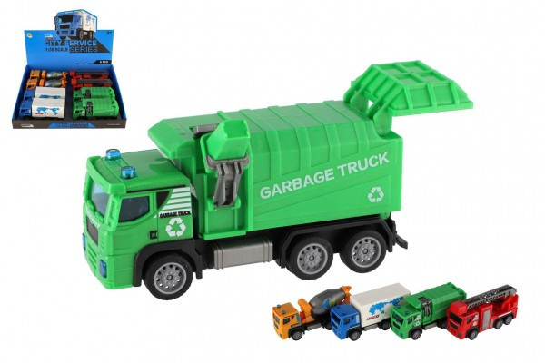 Auto nákladný plast 15cm na spätné natiahnutie 4 druhy