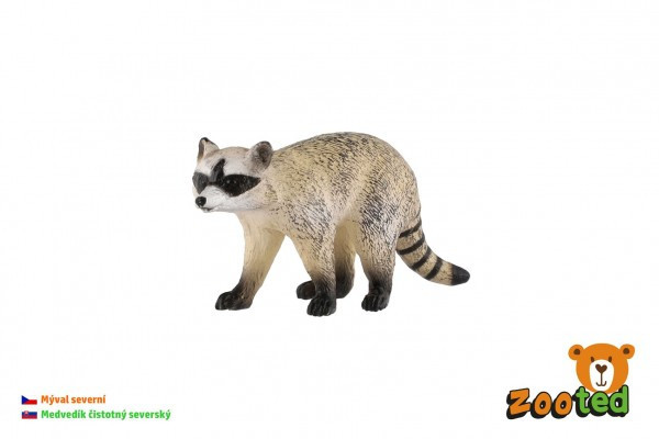 Mýval severný zooted plast 8cm v sáčku