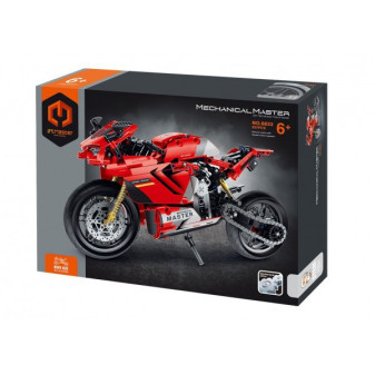 Stavebnica iM.MASTER motorka plast 557 dielikov v krabici 31x23x6, 5cm