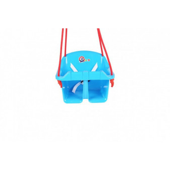 Hojdačka Baby plast modrá nosnosť 20kg 36x30x29cm 24m+