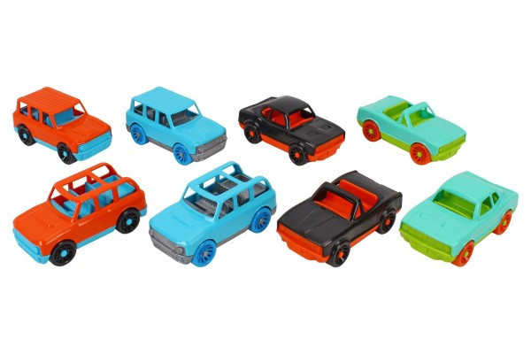 Auto/Autíčko plast 10cm na voľný chod mix druhov