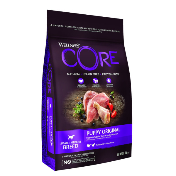 Wellness Core Dog Original Puppy Small&Medium morka a kura 10kg