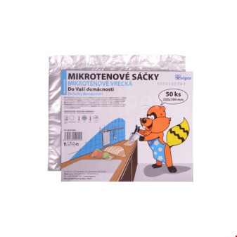 Vrecko HDPE 20x30cm pre domácnosť 50ks balené 03022000