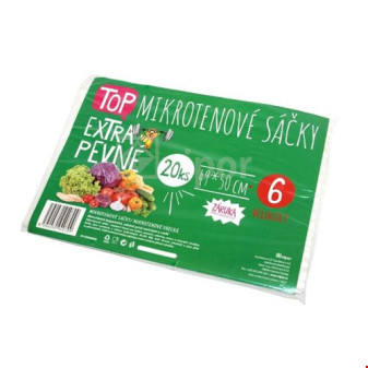 Vrecko HDPE 49x50cm EXTRA PEVNÉ TOP 20ks balené 03046000
