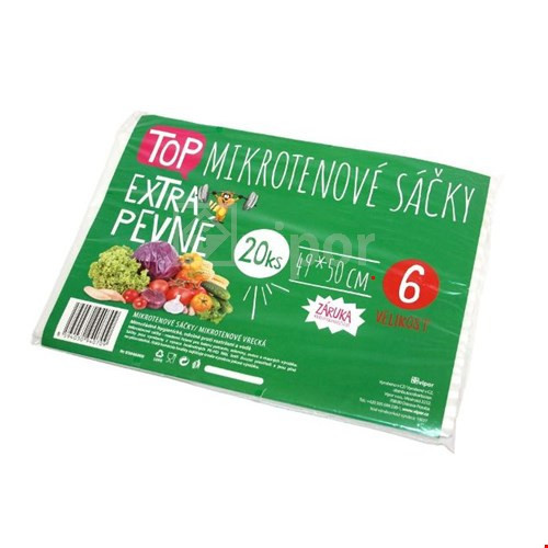 Vrecko HDPE 49x50cm EXTRA PEVNÉ TOP 20ks balené 03046000