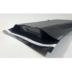 Plastová obálka čierna 190 x 250 - 100 ks