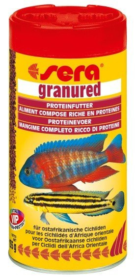 Sera základné krmivo pre dravé cichlidy Granured 250ml Nature