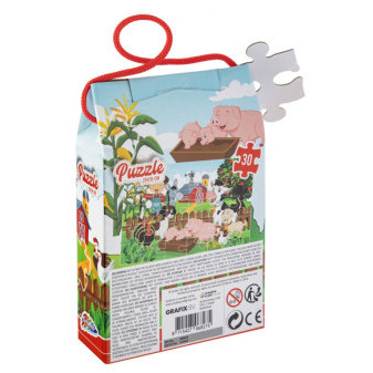 Puzzle 30 dielikov 29x18 cm Farma