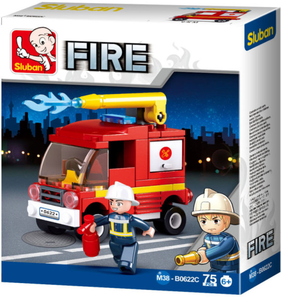 Sluban Hasiči M38-B0622C Malé požiarne auto