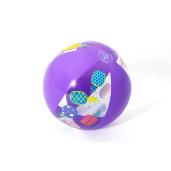 Lopta nafukovací priemer 51cm 3 farby v sáčku 2+