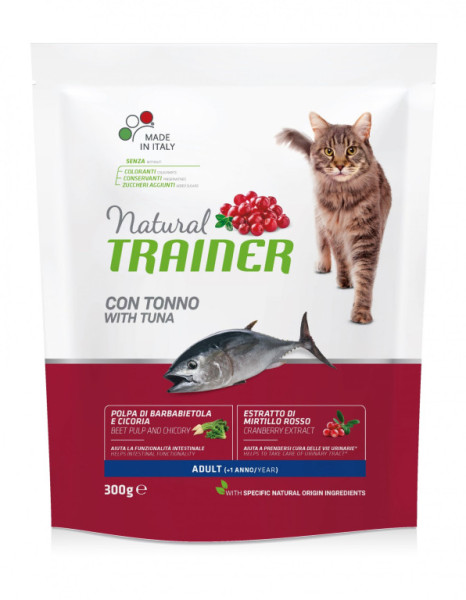 TRAINER Natural Cat Adult tuniak 300g