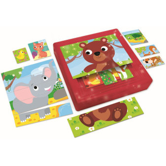 CAROTINA BABY 8 PUZZLE - Zvířátka