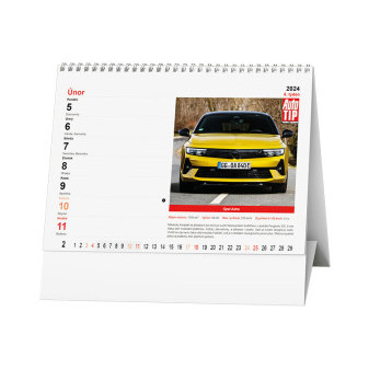 Stolový kalendár - Auto