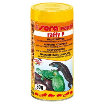 Sera krmivo pre vodné korytnačky Raffy P 250ml Nature