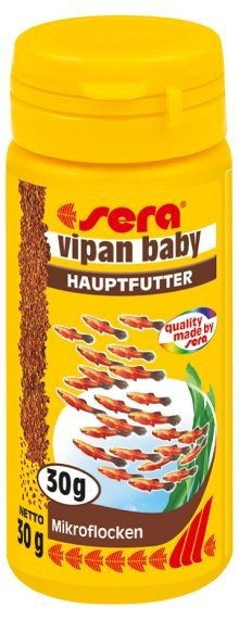 Sera rastové krmivo pre malé ryby Vipan Baby 50ml Nature