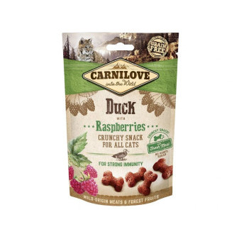 Carnilove Cat Crunchy Snack Duck, Raspberries, meat 50g
