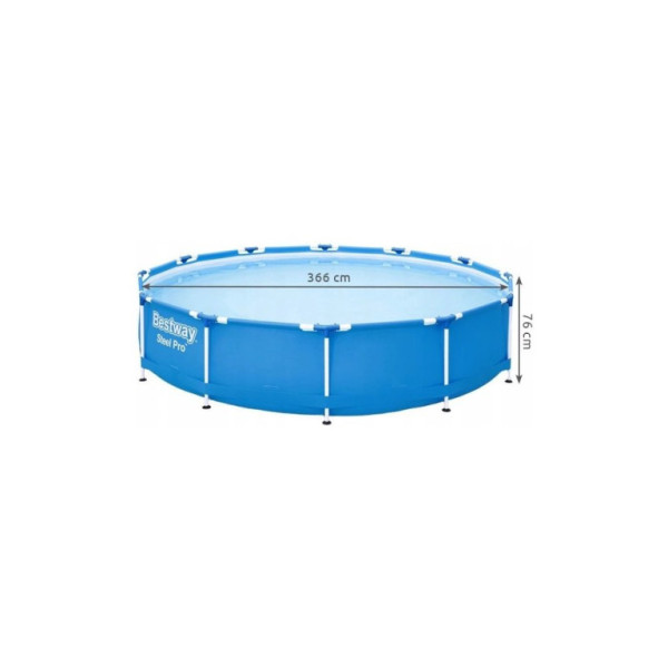Bestway Steel Pro 3,66 x 0,76 m 56681 + Kartušová filtrácia