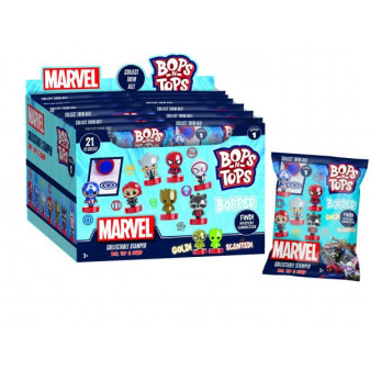 Pečiatky Marvel Bops/Tops mix druhov v sáčku