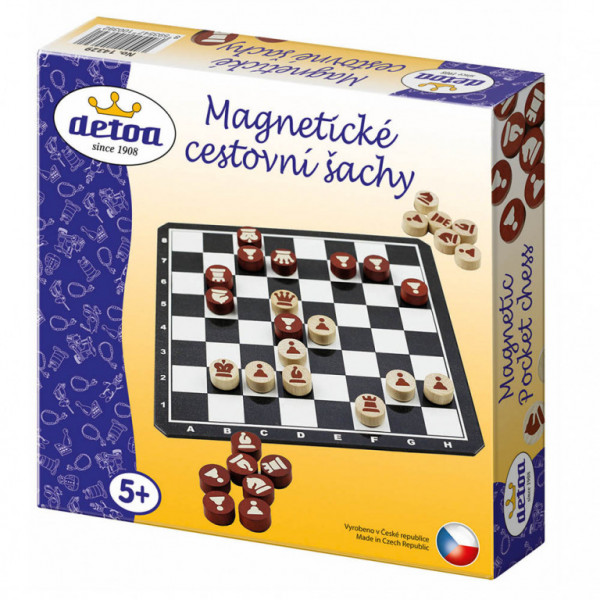 Šach magnetické cestovné