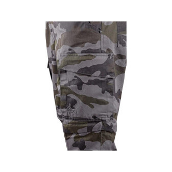Nohavice CXS CAMO, pánske, maskáčové, s odopínacími nohavicami