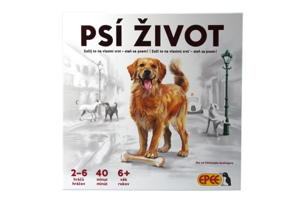 Psí život spoločenská hra v krabici 29x30x7cm