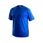 Tričko CXS DANIEL, krátky rukáv, stredne modré, veľ. XL