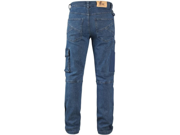 Nohavice jeans CXS ALBI, pánske, modré, veľ. 62