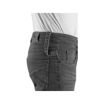 Nohavice jeans CXS ALBI, pánske, šedé
