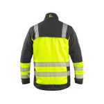 Blúza CXS NAOS HV, pánska, čierna-žltá Hi-Vis, reflexné pruhy, veľ. 52