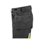 Nohavice CXS NAOS HV, pánske, čierno-žltá Hi-Vis, reflexné pruhy, veľ. 52