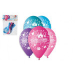 Balónik/Balonky nafukovacej princeznej 12'' priemer 30cm