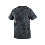 Tričko CXS MERLIN, krátky rukáv, tmavosivé, veľ. 4XL