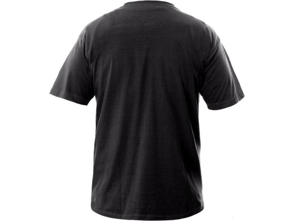 Tričko CXS DANIEL, krátky rukáv, čierne, veľ. 6XL