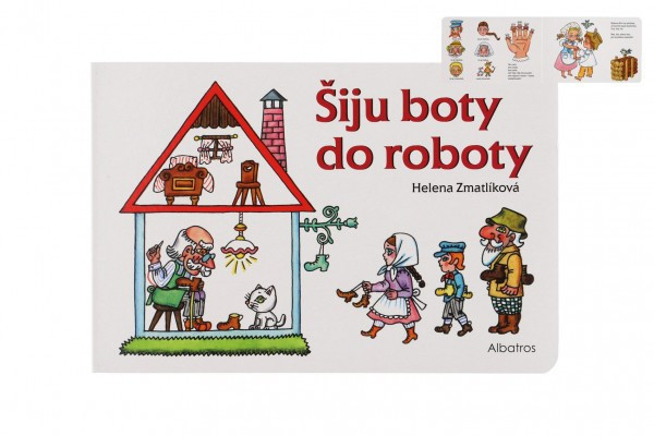 Knižka Šijem topánky do roboty CZ text 24x16cm 24m+