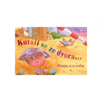 Knižka Kutálí sa z dvora SK text 24x16cm 24m+