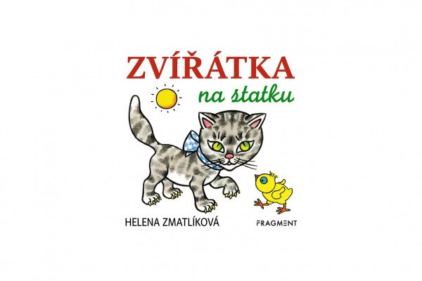Knižka leporelo SK text - Zvieratká na statku 10,5x10cm 12m+