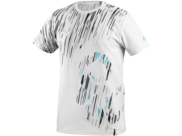 Tričko CXS SPORTY COOL, krátky rukáv, biele, veľ. 2XL