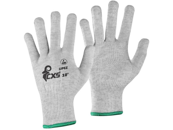 Rukavice CXS LIPEZ, antistatické, ESD, veľ. 09