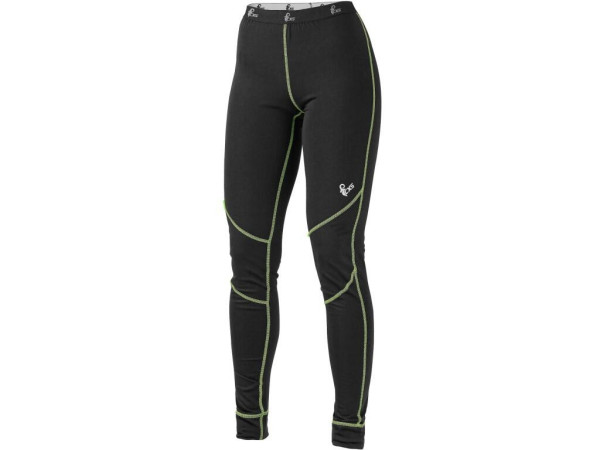 Spodky CXS REWARD, funkčné, dámske, čierno-zelené, vel. XL
