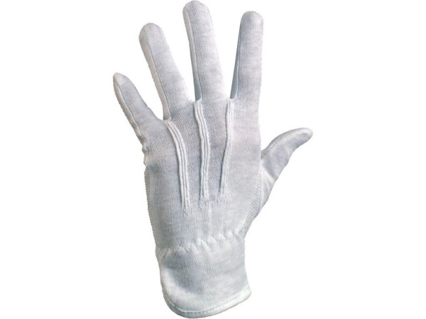 Rukavice CXS MAWA, textilné s PVC terčíkmi, veľ. 12