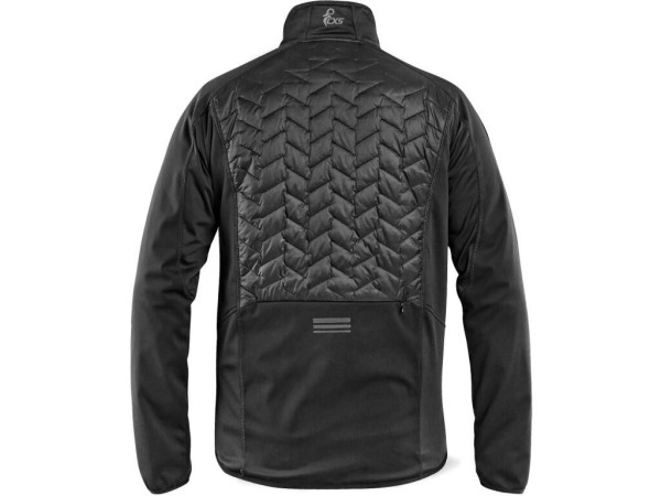 Bunda CXS LEONIS, pánska, čierna, veľ. 2XL