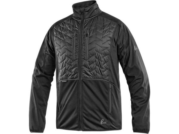 Bunda CXS LEONIS, pánska, čierna, veľ. 4XL