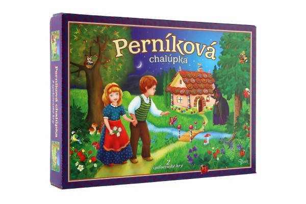 Perníková chalúpka verzia SK 2 spoločenské hry v krabici 34x25x4cm