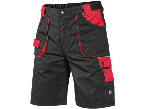 Kraťasy CXS ORION DAVID, pánske, čierno-červené, veľ. 50