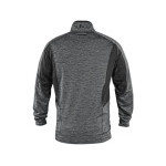 Mikina CXS LEONIS, pánska, šedo - čierna, veľ. 3XL