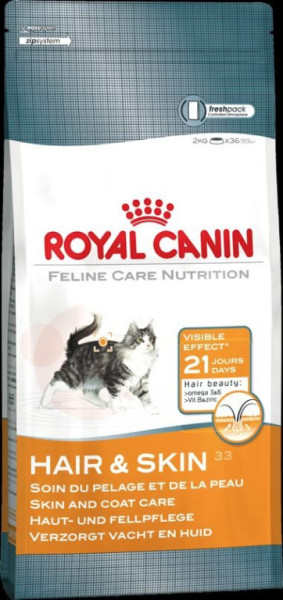Royal Canin FCN HAIR & SKIN 2kg